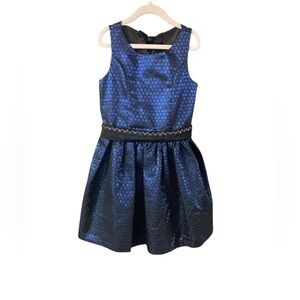 Bonnie Jean Blue and Black Kids' Dress Size 6